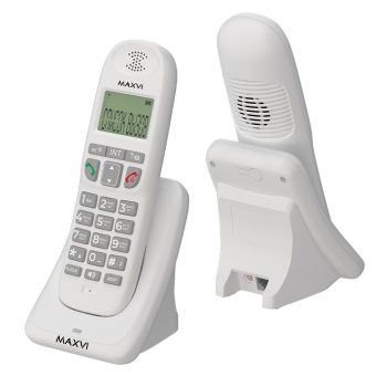 Радиотелефон DECT MAXVI AM-01 белый