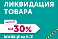 Распродажа 30%