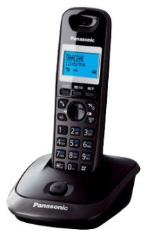 Телефон Panasonic KX-TG2511RUT темно-серый металлик
