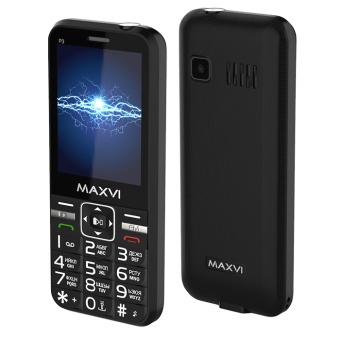 Мобильный телефон MAXVI P3 черный