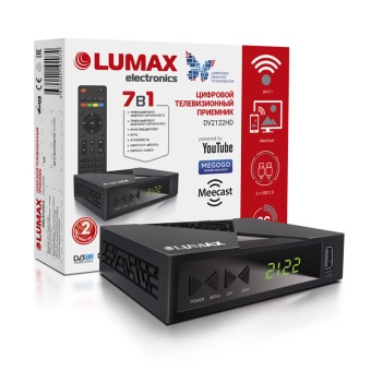 Тюнер цифровой TV LUMAX DV2122HD