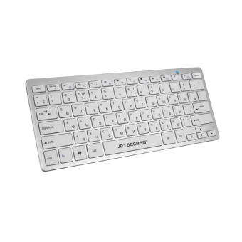 Клавиатура Jet.A Slim Line K8 BT Silver
