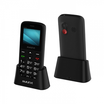 Мобильный телефон MAXVI B100DS черный