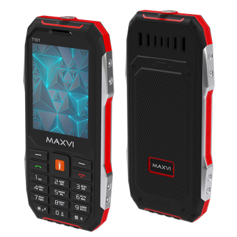 Мобильный телефон MAXVI T101 красный