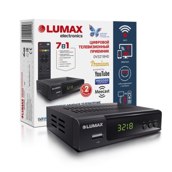 Тюнер цифровой TV LUMAX DV3218HD