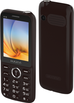 Мобильный телефон MAXVI K18 черный