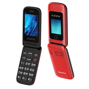 Мобильный телефон MAXVI E8 красный