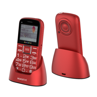 Мобильный телефон MAXVI B5 DS красный