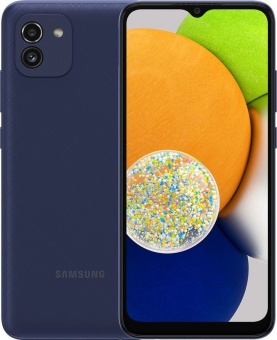 Смартфон Samsung GALAXY A03 64GB Blue