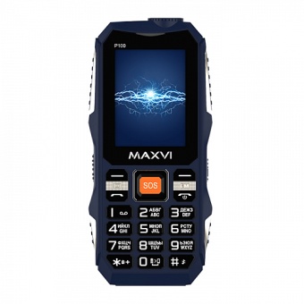 Мобильный телефон MAXVI P100 синий