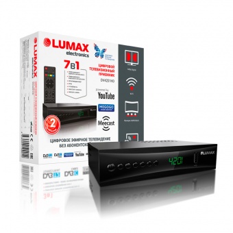 Тюнер цифровой TV LUMAX DV4201HD