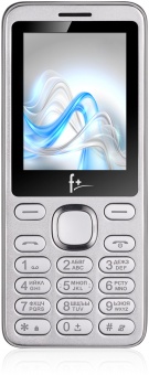 Мобильный телефон F+ S240 серебристый