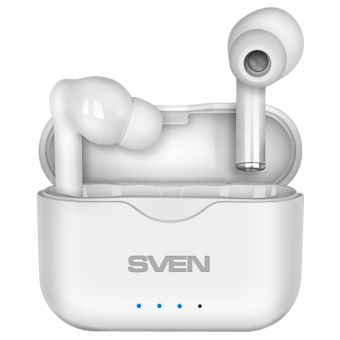 Наушники с микрофоном Sven E-701BT белый Bluetooth