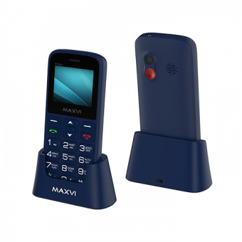 Мобильный телефон MAXVI B100DS синий